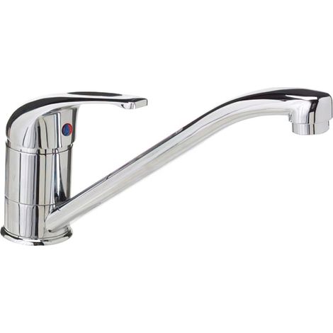 monomando fregadero con caño horizontal con cartucho ceramico ø 40 mm. (1/3)