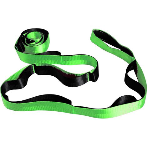 Sangle De Yoga - Non Élastique - Nylon Robuste - Pour Étirements Ciblés Du Dos Et Des Jambes - 1 Pièce (1/5)