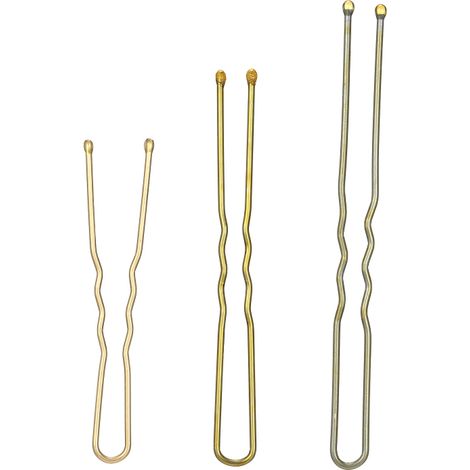 Paquete de 200 pinzas para el cabello en forma de U para mujer, pasadores de metal, accesorios para el cabello. (1/5)