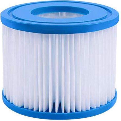 Compatible avec les cartouches filtrantes pour piscines gonflables Bestway VI, les cartouches filtrantes cylindriques HEPA et les accessoires. (1/4)