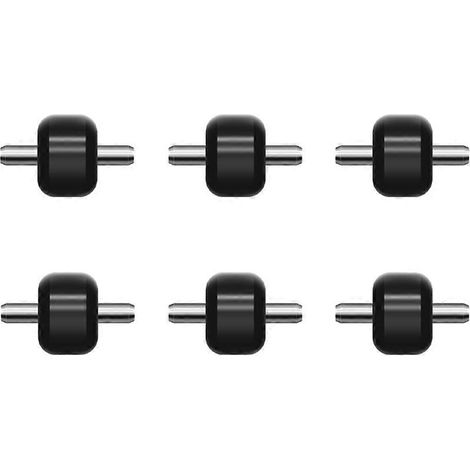 Ersatzteile für die weichen Walzen der Staubsauger V6, V7, V8, V10, V11 und V15: Ersatz-Walzenkopf, kleine Räder und Zubehör D