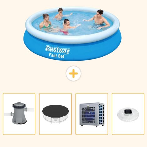 Bestway Bestway Fast Set Ronde - 366x76 cm - 5-pièces S175 (1/5)