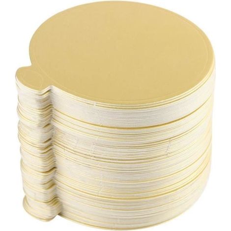 Cupcake-Ständer, 100 Stück, Mousse-Kuchenplatten, Goldpapier, Cupcake-Dessert-Displays, Hochzeits- und Geburtstagstortenständer (1/4)
