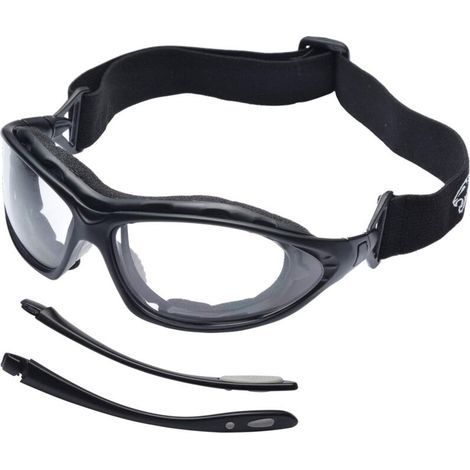 Antibeschlag-Schutzbrille für die Arbeit mit Nackenband, kratzfest, geeignet für Schießsport, Kochen, Laborarbeiten, UV-Bestrahlung und mehr. (1/5)