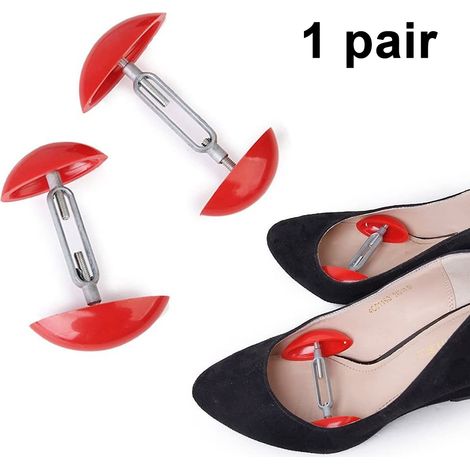 paire de mini embauchoirs, embauchoirs pour hommes et femmes, élargisseurs et extenseurs de chaussures réglables (1/5)