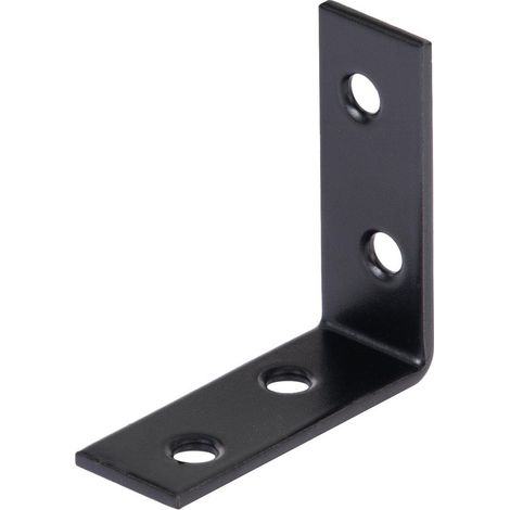 Staffa per sedia in acciaio nero 40 x 40 x 15 mm ALBERTS ALBERTS