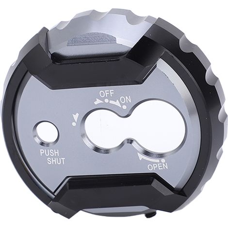 Bouchon de tige de selle antivol en alliage d'aluminium usiné CNC titane pour Yamaha Nmax 125/150/155 (2015-2019). (1/5)