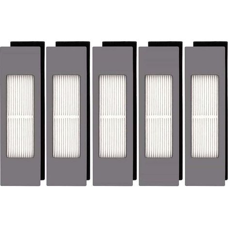 (5 Pièces) N10 Filtre HEPA Pour Robot Aspirateur Ecovacs DEEBOT OZMO N10 N10 Plus 920 950 T8 AIVI Max T9 T5 N5 N7 N8+ N8 Pro Plus-Crezuo (1/4)