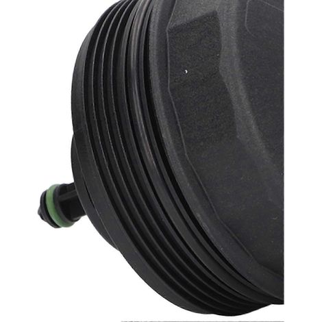 Bouchon de boîtier de filtre à huile 11427525334, en ABS noir, compatible avec les modèles Série 1, Série 2, Série 3, X6, X5, 328i et F54. (1/5)