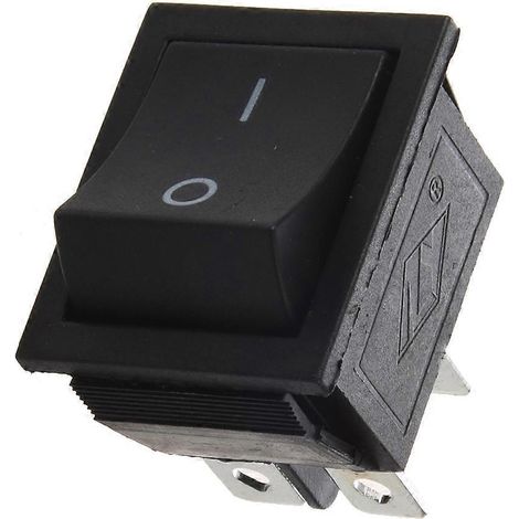 DPST-Wippschalter mit 2 Positionen, 250 V AC, 16 A, 4 Pins, Ein/Aus, für Boote, 28 x 21 mm (1/3)