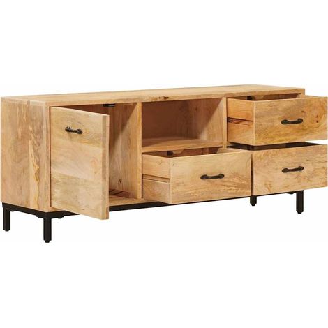 Supports de télévision avec tiroir Marron 110 x 30 x 46 cm (1/5)