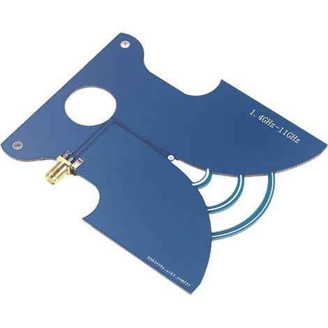 Antenna UWB 1400 MHz-11 GHz Ultra Wideband Antenna ad alto guadagno Trasmissione immagine Posizionamento TEM SMA femmina