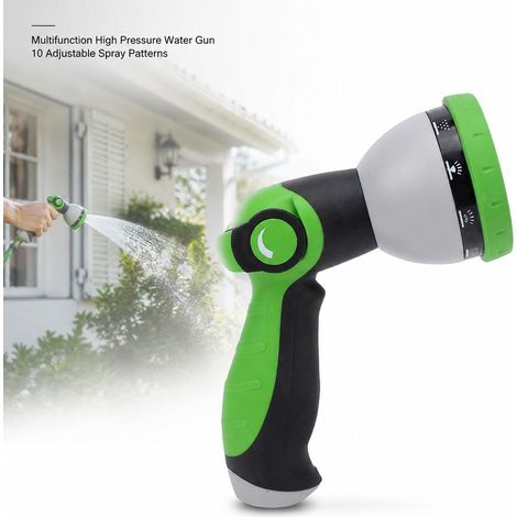 Toivize-Pistolet d'Arrosage - 10 Modes - ABS Ergonomique - Buse Jardin Haute Pression Anti-Fuite pour Lavage Voiture et Plantes (1/4)