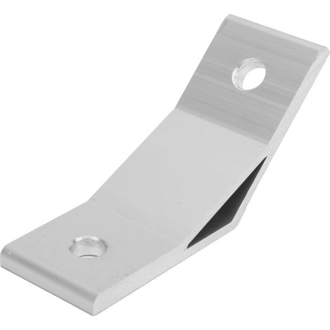 Équerres de fixation industrielles en profilé aluminium, connecteurs à angle de 135 degrés, connecteurs d'angle en aluminium 2030/40, matériau aluminium 4040-135 degrés (1/5)