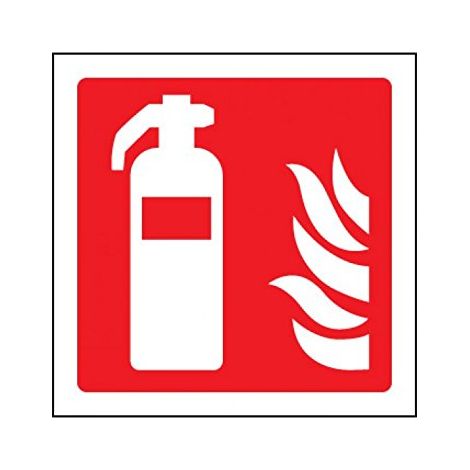 Extincteur Symbole Sign, rigide Plastique, C: 150 mm x 150 mm