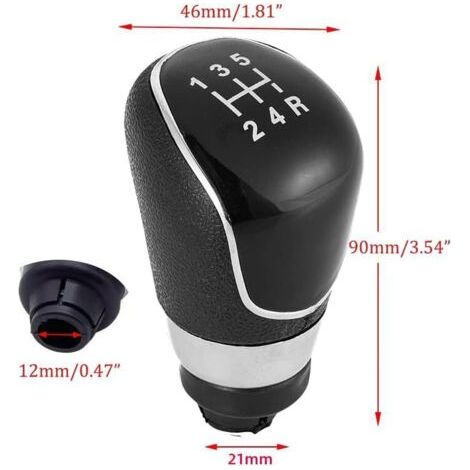 Accessori Auto per Ford Focus, Modifica Manuale Pomo del Cambio, Accessori Pomo del Cambio, MK2, 5 Marce (1/4)
