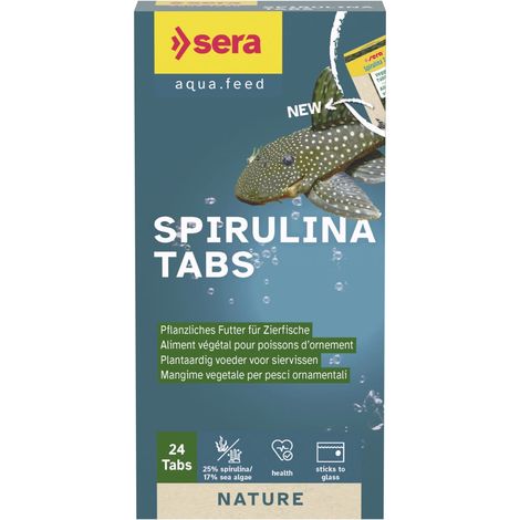 Sera Fischfutter Spirulina Tabs 15 g Fischfutter