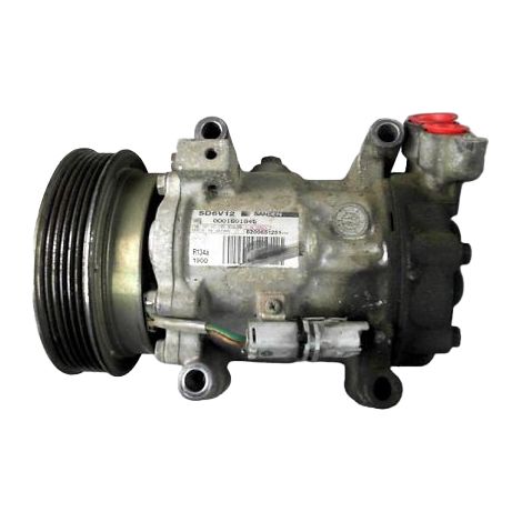 [PRODUIT D'OCCASION] Compresseur Air Conditionne RENAULT Clio III Ph.1 05-09 ♻️ Ref Oe. 8200953359 - Garantie à vie (1/4)