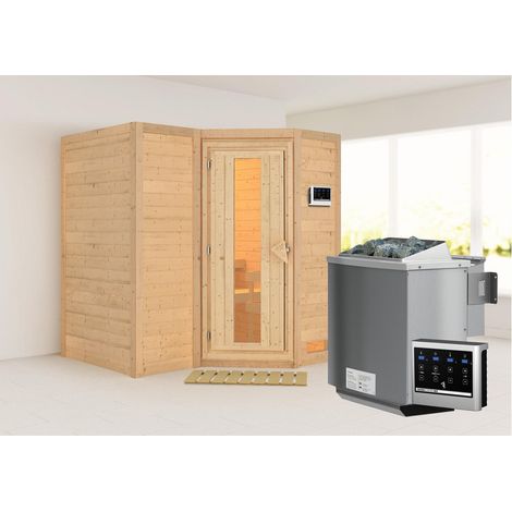 Sahib 1 Eck,9kW Bio.Strg easy mit einer Energiespartür