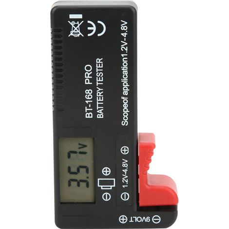 Testeur de capacité de batterie numérique 168Pro, appareil de test avec écran LCD pour batteries de 1,2 V à 4,8 V (1/5)