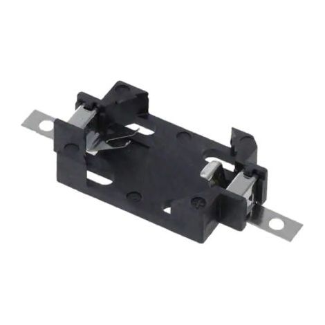 Porte-pile 1 x RS PRO 2032 Battery, raccordement Traversant ( Prix pour 1 )