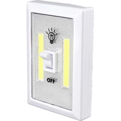 Lot de 4 lampes pour placard, lampes tactiles à piles, éclairage d'interrupteur ultra-lumineux, éclairage mural sous meuble (1/5)