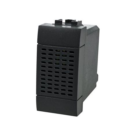 Suoneria A Bronzo 6A 220V Nero Compatibile Bticino Living SD81008-1 (1/3)