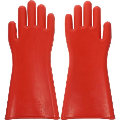 1 Paar Isolierhandschuhe Gummi Elektrikerhandschuhe