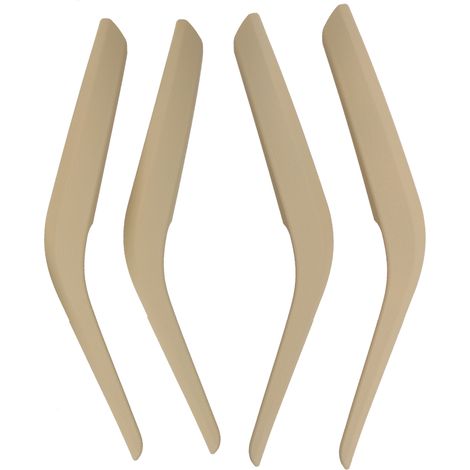 4 poignées de porte intérieures beiges pour X1 E84 2010-2016, habillage accoudoir, remplacement décoratif, 4 pièces (1/5)