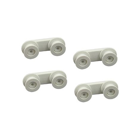 Electrolux Rex AEG kit supporti ruote cestello ORIGINALI lavastoviglie FAV BW ESI
