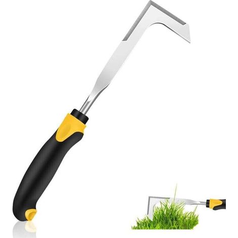 Désherbeur Manuel, Grattoir Mauvaise Herbe, Couteau Désherbeur, Couteau Désherbeur Manuel, Désherbeur à Main, Convient pour Le Désherbage du Jardin/Potager/Verger