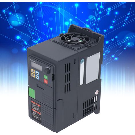 Universeller Vektor-Frequenzumrichter für kleine Motoren, Serie LK321: Einphasen-Eingang 220–240 V, Dreiphasen-Ausgang 0–240 V, 1,5 kW. Mit RS485-Kommunikationsschnittstelle und integriertem Bremssyst (1/5)