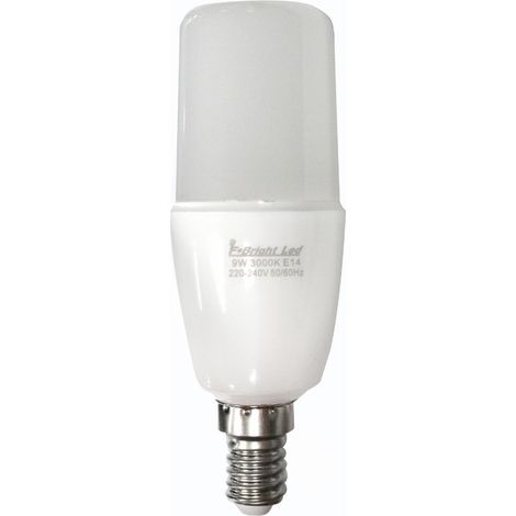 Bombilla LED Tubular E14 (9W)