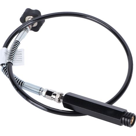 Schwarzer Soda-Schlauchverbinder CGA320 TR21-4, 36 Zoll, robustes Adapterset, solide Konstruktion und stabile Leistung (1/5)