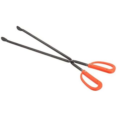 Pince à Déchets En Métal Robuste 50 Cm Poignée Rouge, Outil De Préhension Réutilisable Pour Ramassage Des Ordures Intérieur Et Extérieur - (1/5)