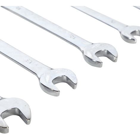 6-Piece Ratchet Wrench Socket Set, Manual Repair Tool with Combination Wrench (1/5)