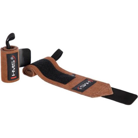 Protège-Poignet - Cuir De Vache - 605 X 80 Mm - Pour Musculation Et Crosstraining - 1 Pièce (1/3)
