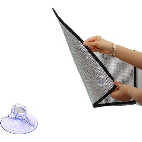 Film de protection solaire pour fenêtres, protection UV, isolation thermique, 30x100cm, A (1/2)