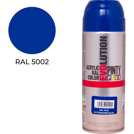 Vernice spray PintyPlus Evolution RAL 5002 Blu oltremare 520cc