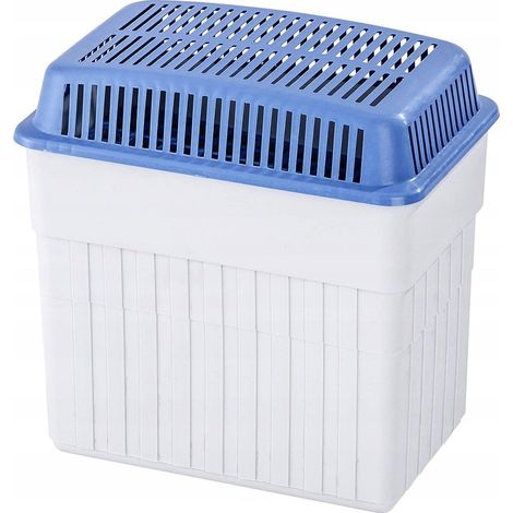 Wenko Absorbedor de humedad gris y azul deshumidificador (1/3)