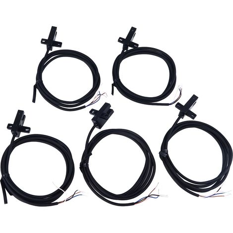 5 pièces Capteur photoélectrique à fente en forme de U Accessoire pour la détection (1/5)