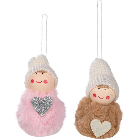 Décorations de Noël : pendentif ange, ornements à suspendre au sapin, artisanat de Noël, lutins, décorations (1/5)