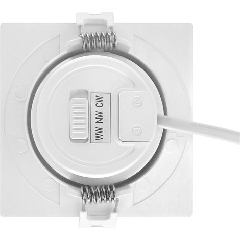 Foco de techo blanco 5W IP20 4000K moni Ideus 03861 (1/3)