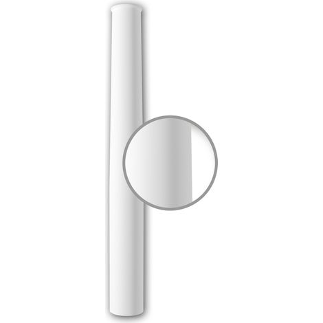 Fût de colonne 112050 Profhome Colonne Élement décorative style Néo-Classicisme blanc