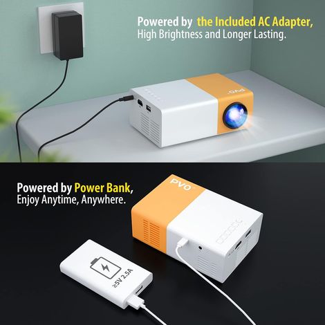 Mini projecteur une pièce, cadeau de garçon de fille de projecteur de LED portatif pour le cinéma à la maison-1278042mm (1/4)