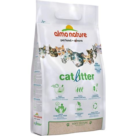 Almo Nature Arena para gatos Arena aglomerante - Paquete de 4,54 kg