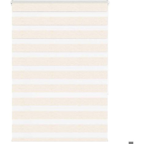 4014651 Store zèbre beige marbré largeur du tissu 95,9 cm polyester (1/5)