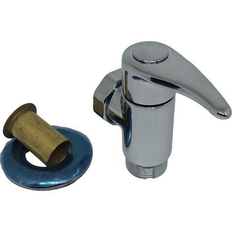 Passo rapido flussometro da 3/4" esterno con tubo Cristina AC6022Q51 (1/2)