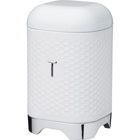 KitchenCraft LOVTEAWHT - Teetablett, Farbe white