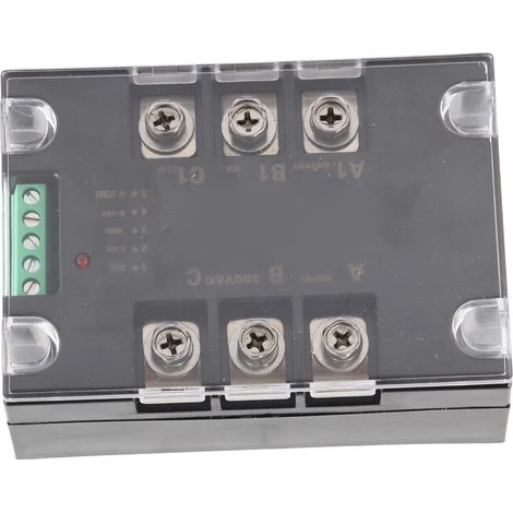 Régulateur statique triphasé à thyristors pour température et tension, variateur AC380V, équipement de contrôle TSR-80WA-H sans dissipateur, module de puissance 80A (1/5)